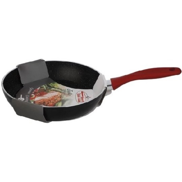 Buy granite cast iron pans with silicone handles, diameter 24, individually and in bulk