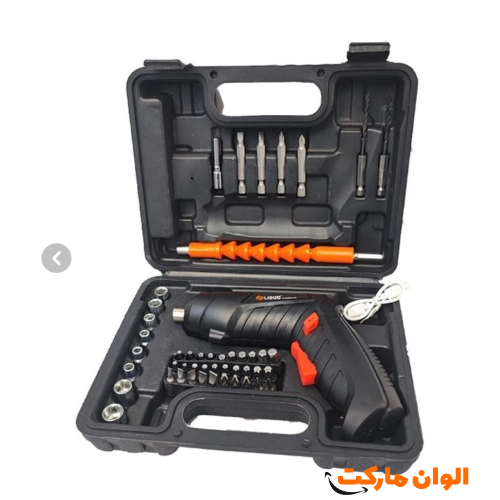 Cordless screwdriver 45 pieces, code ab24, single and wholesale