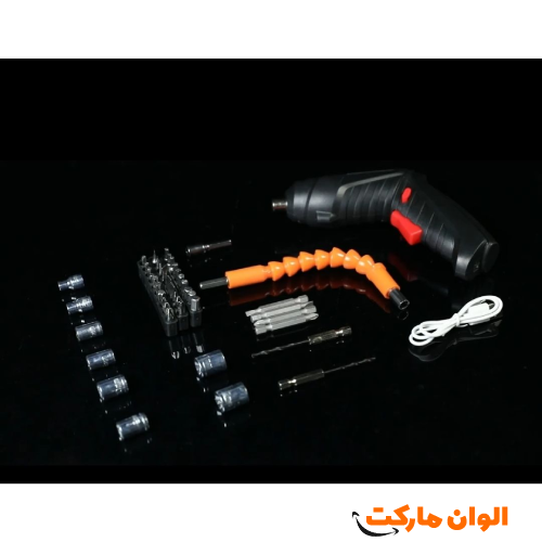 Cordless screwdriver 45 pieces, code ab24, single and wholesale
