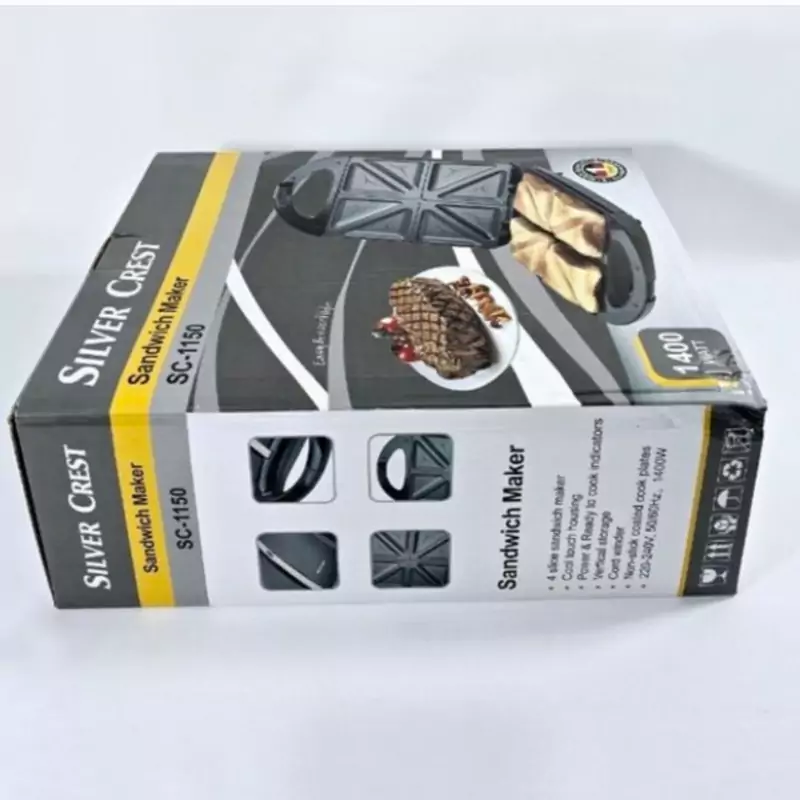 پخش اسنک ساز سیلور کرست مدل SC-1150 عمده کد G3966