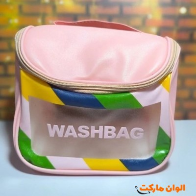 خرید کیف آرایش واش‌بگ صندوقی کد P296