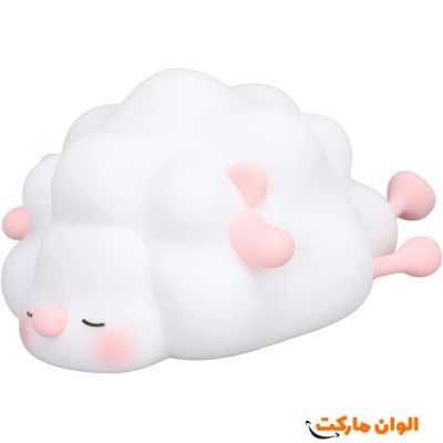 خرید چراغ خواب مدل بره صورتی کد P298