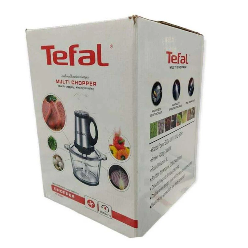 Tefal TF‑8368X Food Chopper | Powerful Stainless Blade Chopper