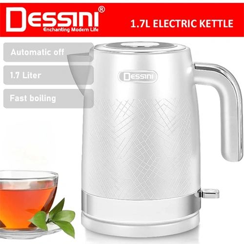 Dessini DS‑43 Electric Kettle | 1.7L Stainless Steel Kettle