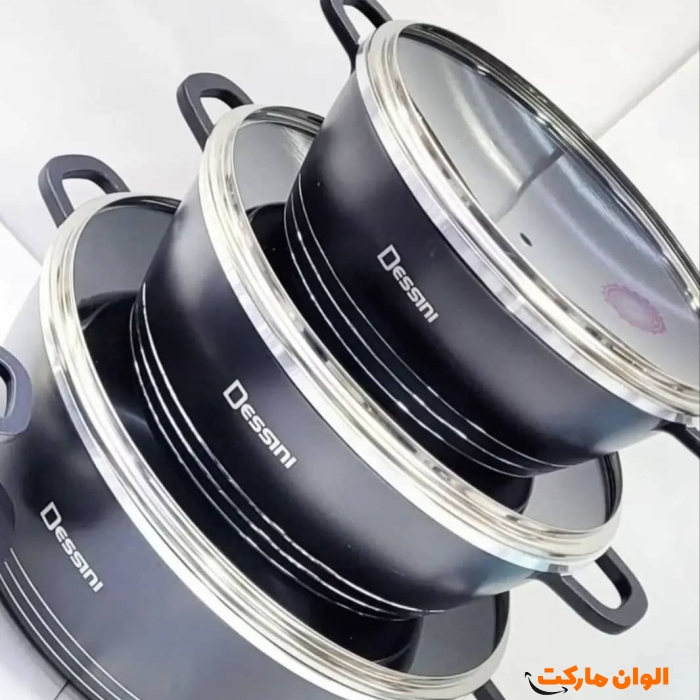 پخش قابلمه دسينی ۱۰ پارچ چدن عمده  کد G3982