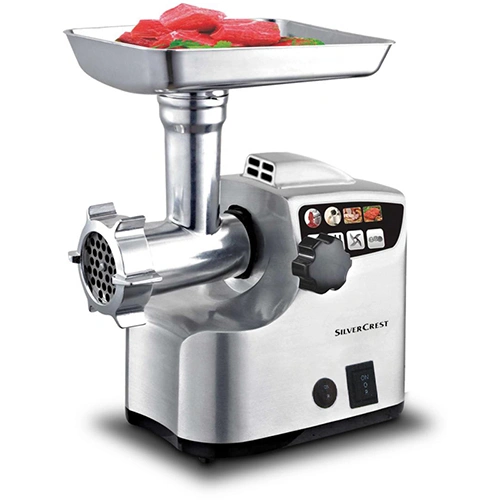 Silver Crest SC‑8388 Meat Grinder | 800W Lock-Power Aluminium Body