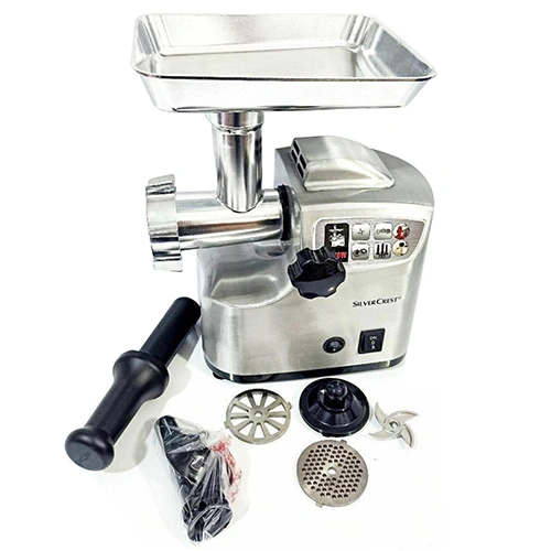 Silver Crest SC‑8388 Meat Grinder | 800W Lock-Power Aluminium Body