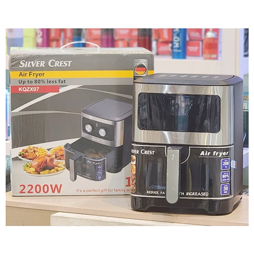 Silver Crest SC‑KQZX07 Air Fryer | 10 L Digital 2200 W Air Fryer