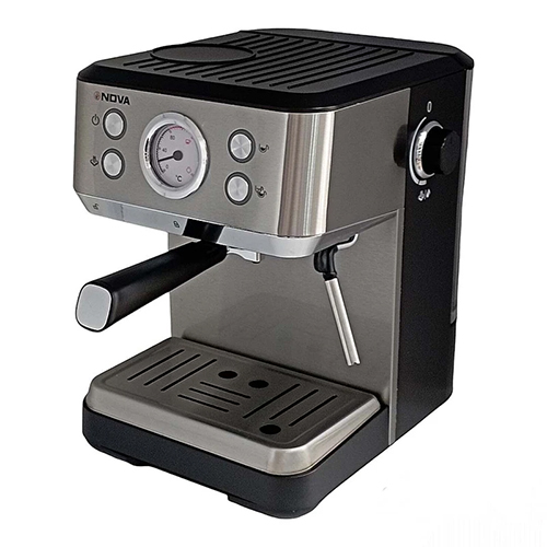 Nova NCM‑146 Espresso Machine | 15‑Bar Stainless Steel Home Espresso Maker