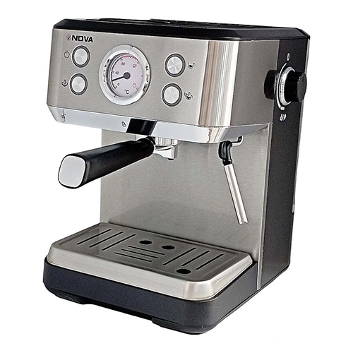 Nova NCM‑146 Espresso Machine | 15‑Bar Stainless Steel Home Espresso Maker