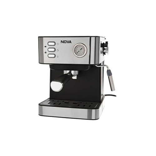 Nova NCM‑147 Espresso Machine | 15‑Bar Home Coffee Maker with Steam Wand