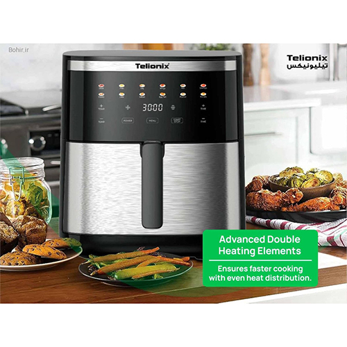 Telionix TAF4422 Air Fryer | 8 L 2000W Digital & Healthy Cooking