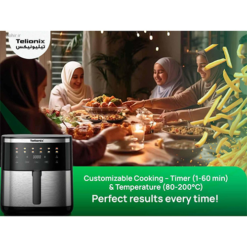 Telionix TAF4422 Air Fryer | 8 L 2000W Digital & Healthy Cooking