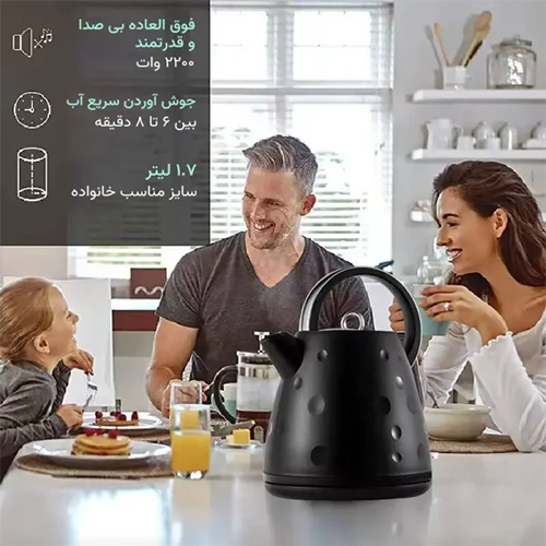 Unique Shine NO‑5505 Electric Kettle | 1.5 L Stainless Steel Kettle