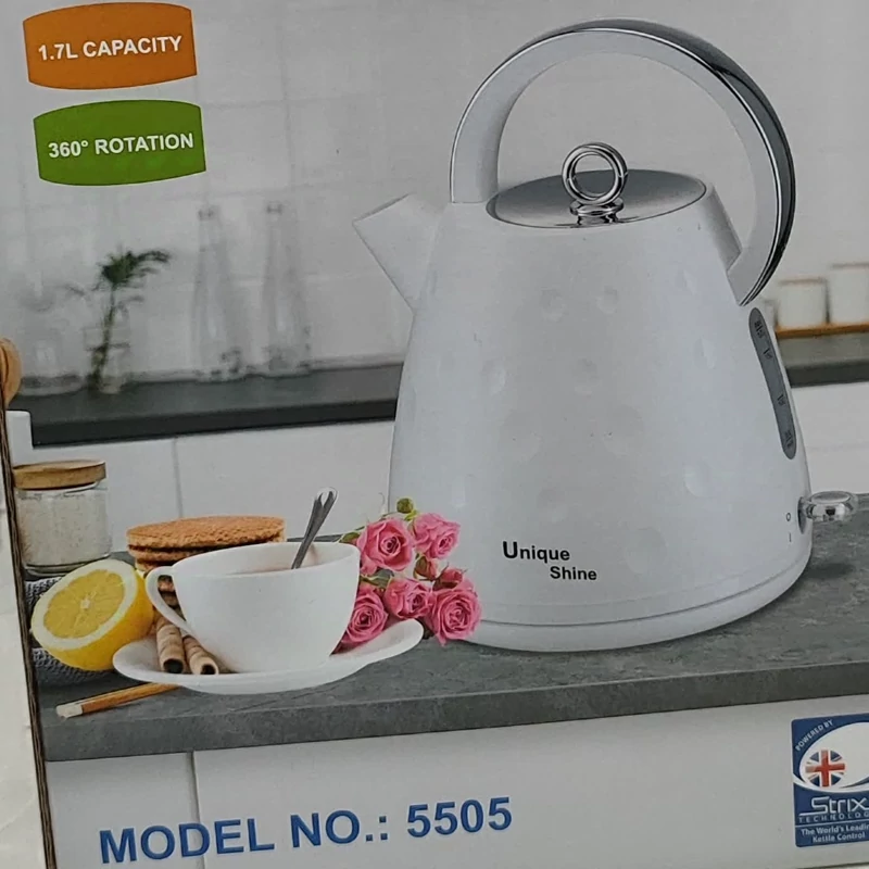 خرید کتری برقی یونیک شاین مدل NO-5505 تک و عمده کد L472