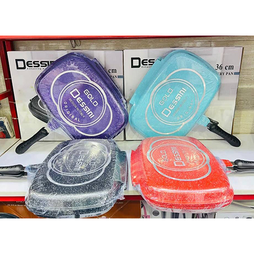 Dessini LY-BSDG36 Double-Sided Diet Pan | 36cm Non-Stick Granite Pan