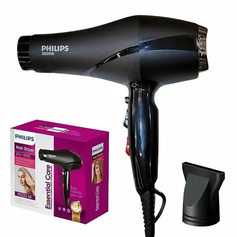 خرید سشوار خانگی پرقدرت 9000 وات مدل فیلیپس PH-1990 کد P325