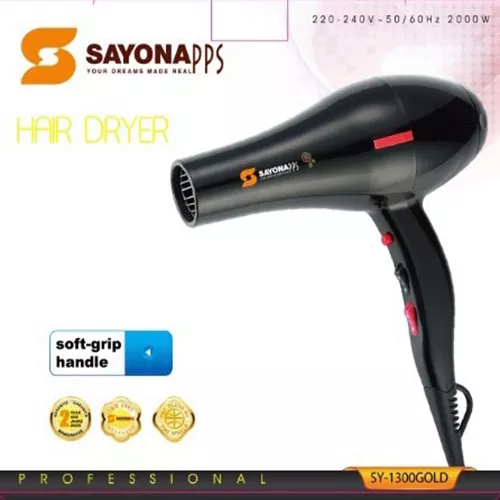 خرید سشوار سایونا مدل SY-1300GOLD کد P331