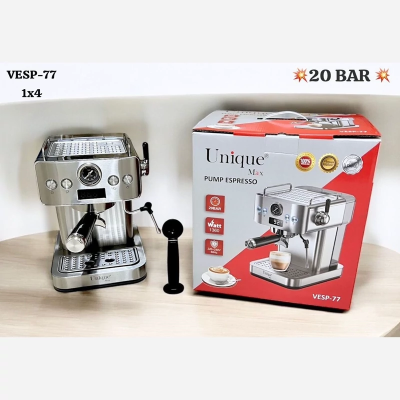 پخش عمده اسپرسوساز صنعتی یونیک مدل 77 کد P343