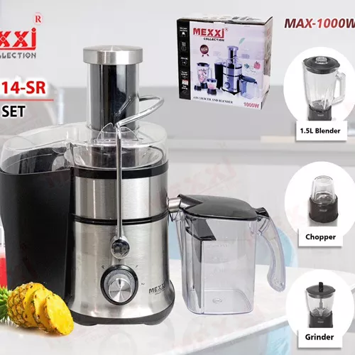خرید آبمیوه‌گیری 4 کاره مکسی مدل mex-614-sr کد P350