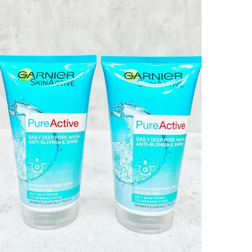 ژل شستشوی ضد جوش گارنیر مدل Pure Active کدt556