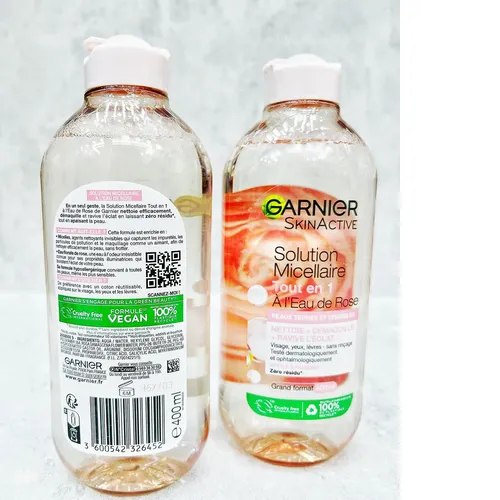 پخش میسلار واتر گارنیر مدل Rose Water آبرسان و شاداب‌کننده کدt559 عمده