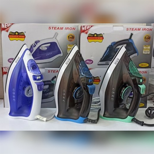 Romantic SW‑571 Steam Iron | Ceramic Soleplate, Vertical Steam