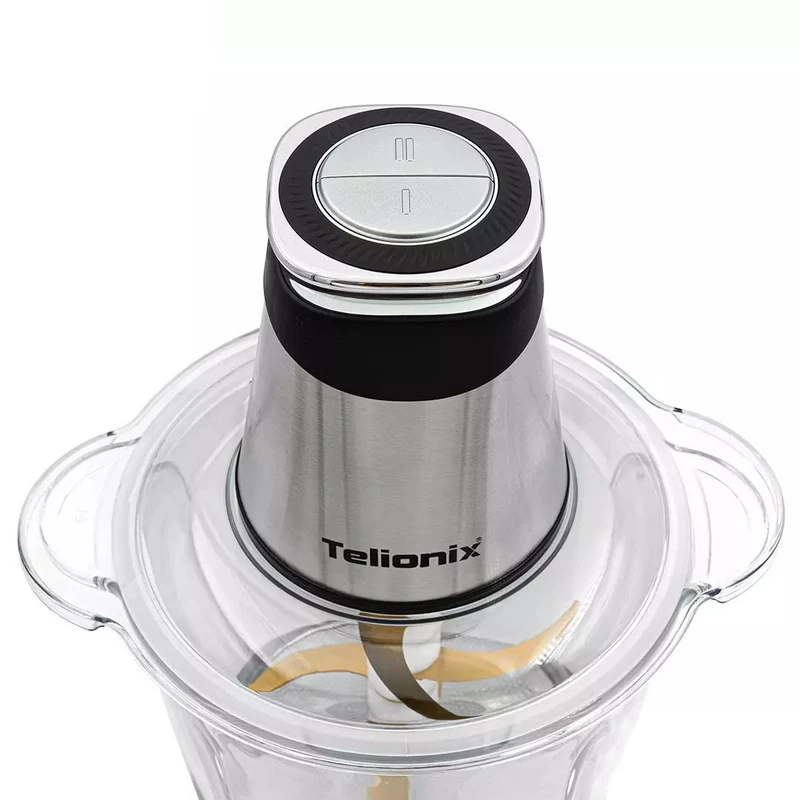 Telionix 1893 Food Chopper | 4L Titanium Blades, 1000W, 2-Speed