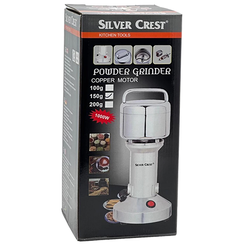 Silver Crest Kitchen Tools Industrial Grinder | Heavy‑Duty Power & Stainless Blades