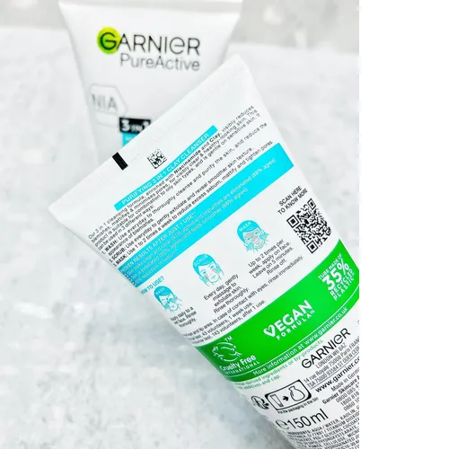 ماسک سه کاره گارنیر مدل Pure Active ضد جوش و کنترل چربی کدt562