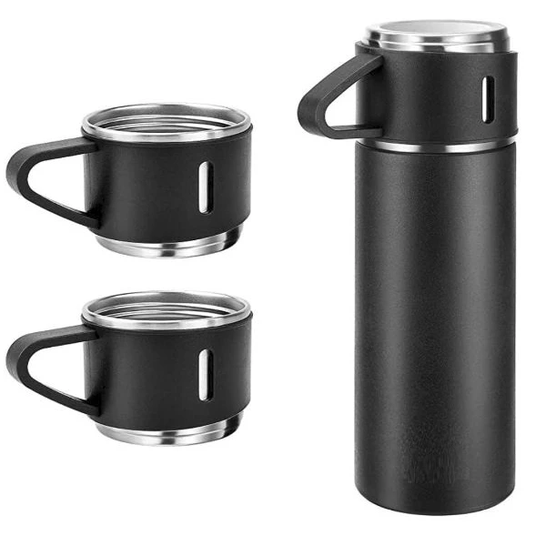 خرید فلاسک 0.5 لیتری مدل VACUUM FLASK SET تک و عمده کدZ929