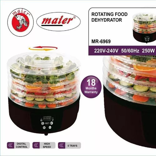 خرید میوه خشک کن مایر مدل MR6969 کد P363