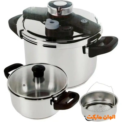 خرید زودپز دوقلو مارک یونیک کد P376
