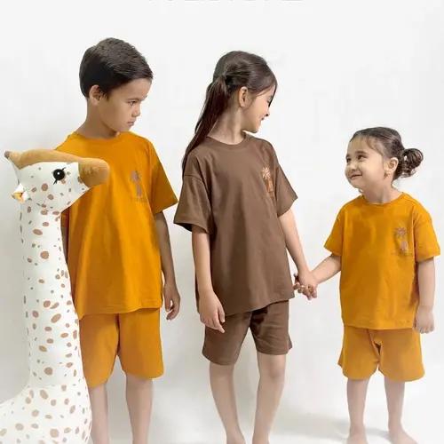 تولیدی ست لباس بچگانه مدل جدید تک و عمده کد B208