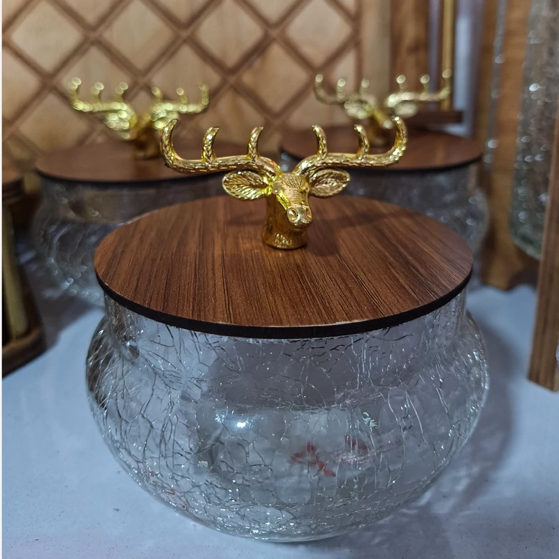 خرید قندان ابگز درب چوبی کد P395