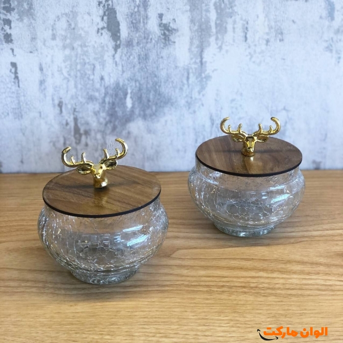 خرید قندان ابگز درب چوبی کد P395