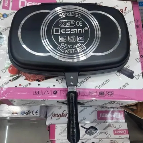 تابه دوطرفه رژیمی دسینی سایز ۴۰ سانتی‌متر گرانیتی کدt574