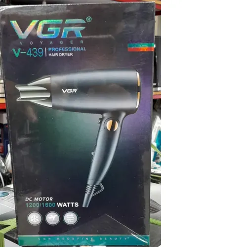 سشوار مسافرتی وی جی آر مدل V-439 تاشو کد t576