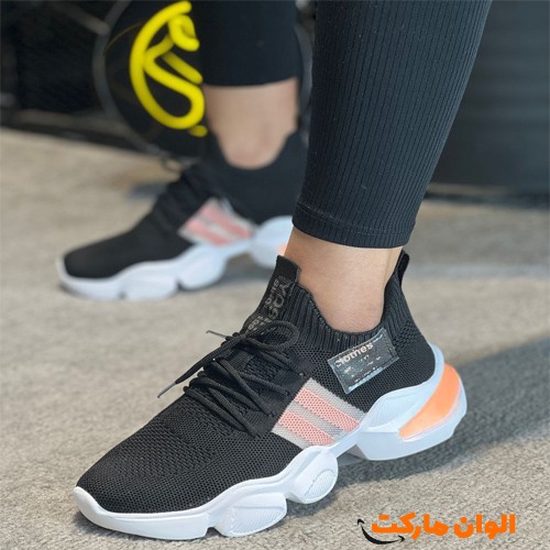 خرید-کفش-اسپرت-زنانه-میانه-بافت-مدل-دو-خط-تک-وعمده-کد16369-نرم-راحت-سبک-طبی-سریع-مناسب-ورزش-جدید-استاندارد-زیبا-کفش مدرن-سرعت-پرش