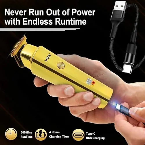 ماشین اصلاح و ریش‌تراش شارژی وی جی آر مدل V-947 کدt594