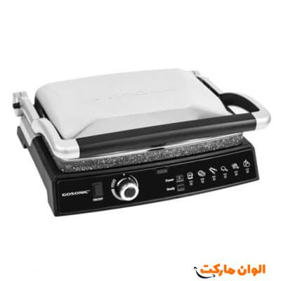 خرید گریل کباب پز و ساندویچ ساز برقی گوسونیک مدل GTG-610 کد E049 تک و عمده