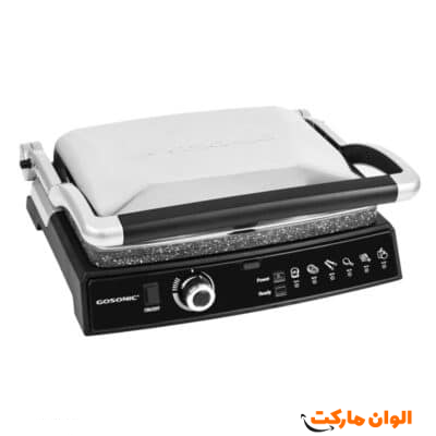 خرید گریل کباب پز و ساندویچ ساز برقی گوسونیک مدل GTG-610 کد E049 تک و عمده