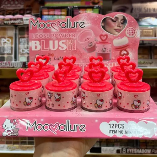 خرید رژگونه پودری پد دار موکالر Mocallure  تک و عمده کدG4247