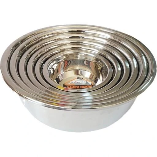 لگن استیل مارک یونیک (حک شده) کد E102 تک و عمده