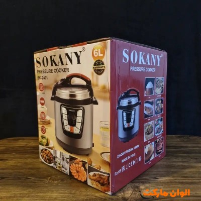 خرید زودپز چندکاره سوکانی ۶ لیتری دیجیتال مدل SK-2401 کد E104