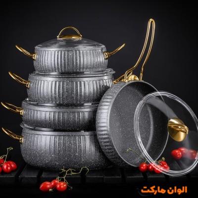 خرید سرویس 10 پارچ خمره ای کد E107 تک و عمده