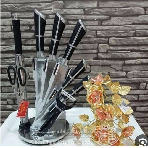 سرویس چاقو 9 پارچه یونیک مدل UN-99 کدt668