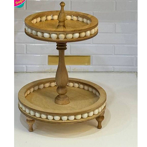  Buy 2-Tier Beaded Cake Stand | Elegant Dessert Display