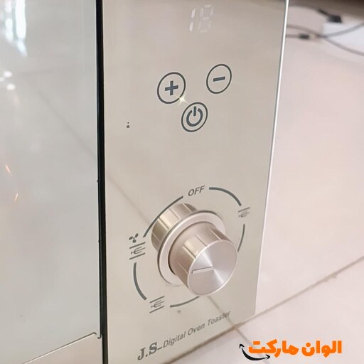  اون توستر لمسی پلیکان فن دار 55 لیتری مدل 4050  کد 4050 کد E121 تک و عمده