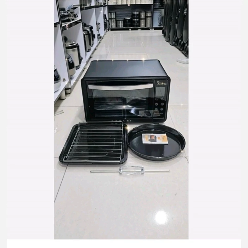  اون توستر لمسی پلیکان فن دار 55 لیتری مدل 4050  کد 4050 کد E121 تک و عمده
